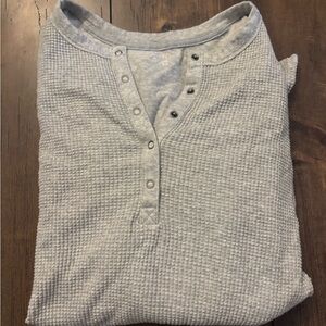 OFFLINE Gray Henley Shirt